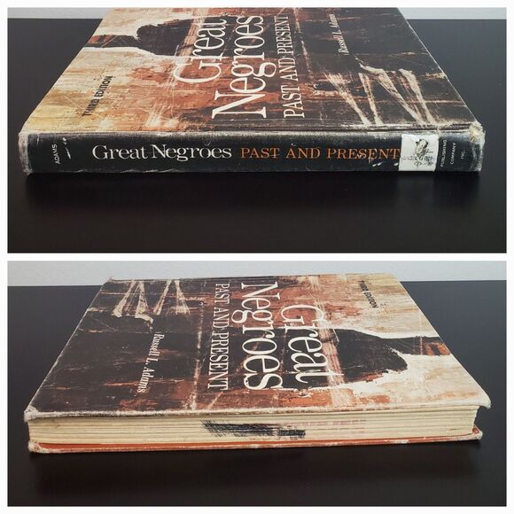 Great Negroes Past & Present, Third Edition, Hardcover CRACKED SPINE 1972 VTG - Picture 7 of 16